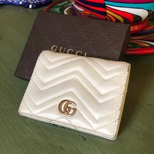 Gucci GG Marmont small quilted wallet
